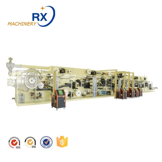 خط تولید پوشک بچه نوع موتور اینورتر RX-400
         