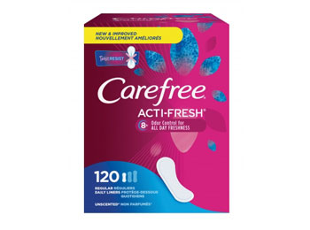 Carefree راه حل های پنبه ای Acti-Fresh را راه اندازی می کند